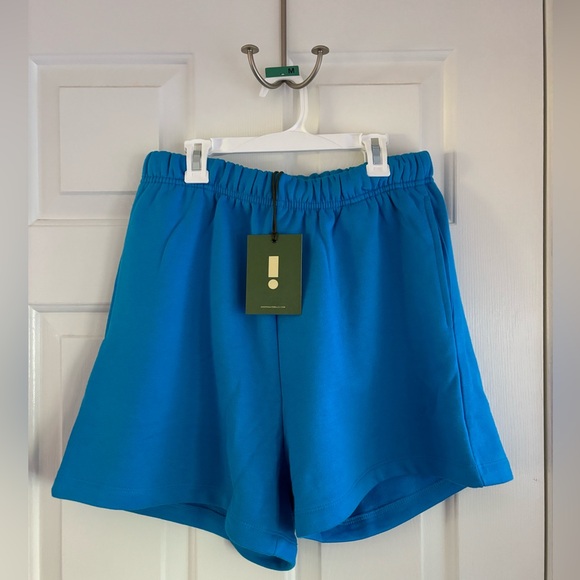 NWT daily drills fleece sweat shorts in tide size m/l! - Picture 3 of 4